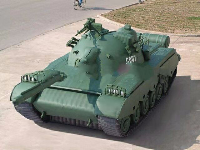 霸州军用充气坦克车