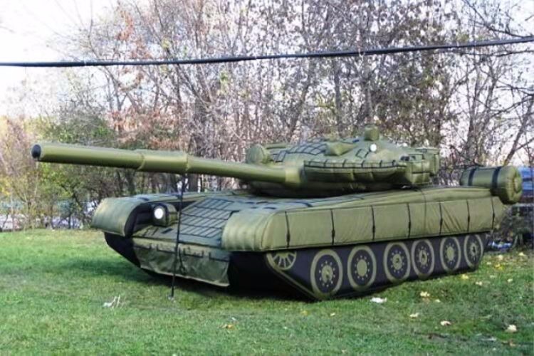 霸州军用充气坦克